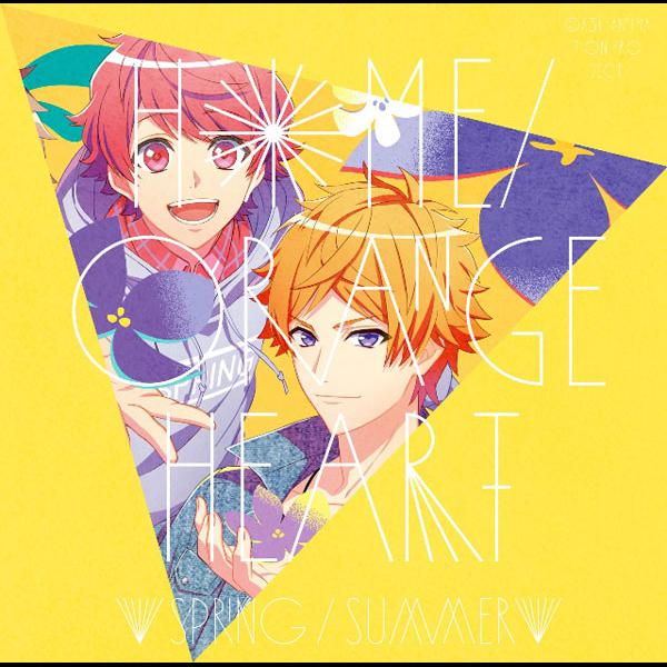 Cd Harumi Summer Tv Anime A3 Season Spring Summer Ending Song Home Orange Heart Pony Canyon Merchpunk