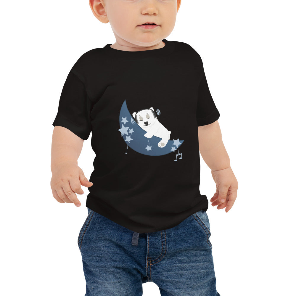 Sleepy Polar Bear - Baby Jersey Short Sleeve Tee