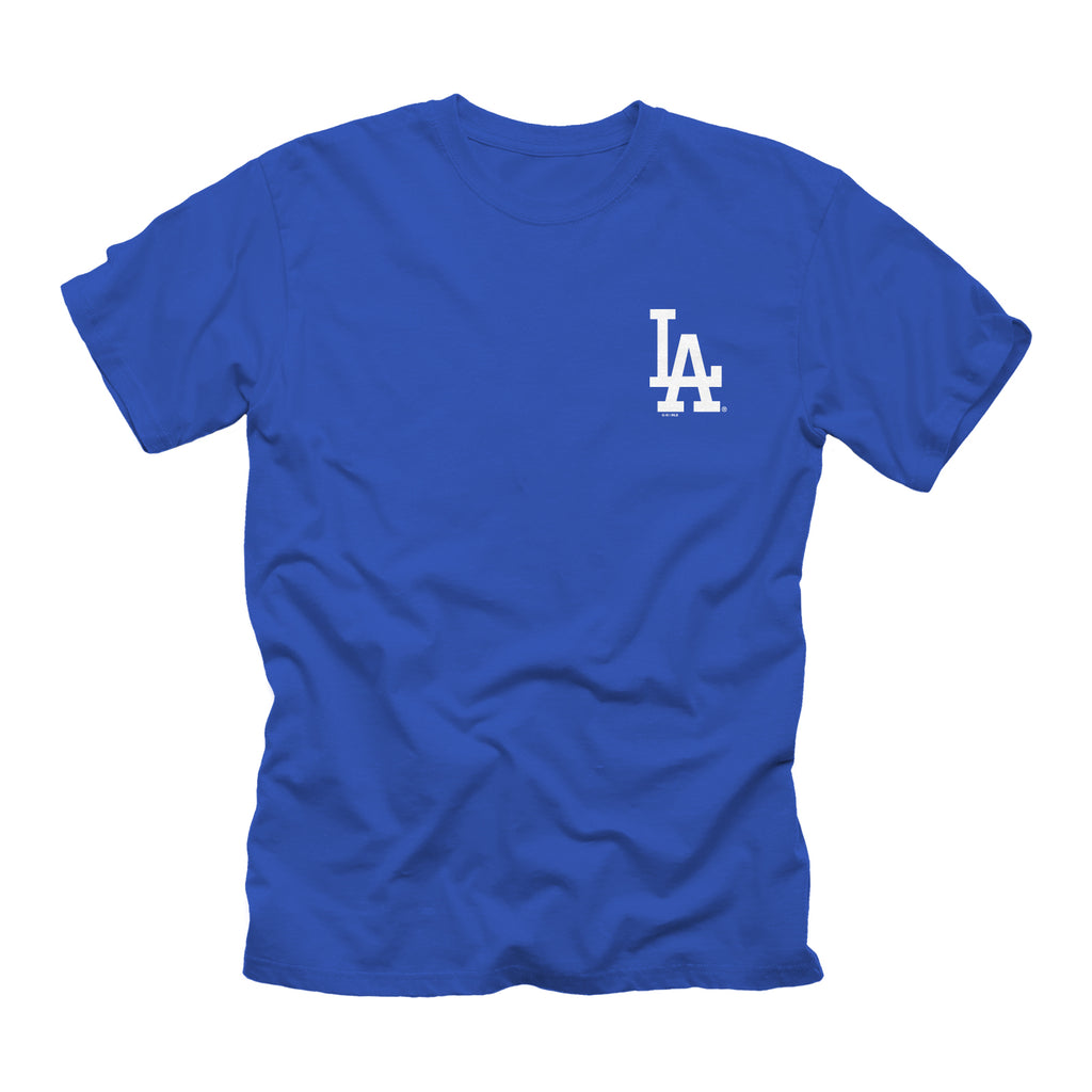 LA Dodgers Tank Top or T-shirt in Royal Blue Color With Design 