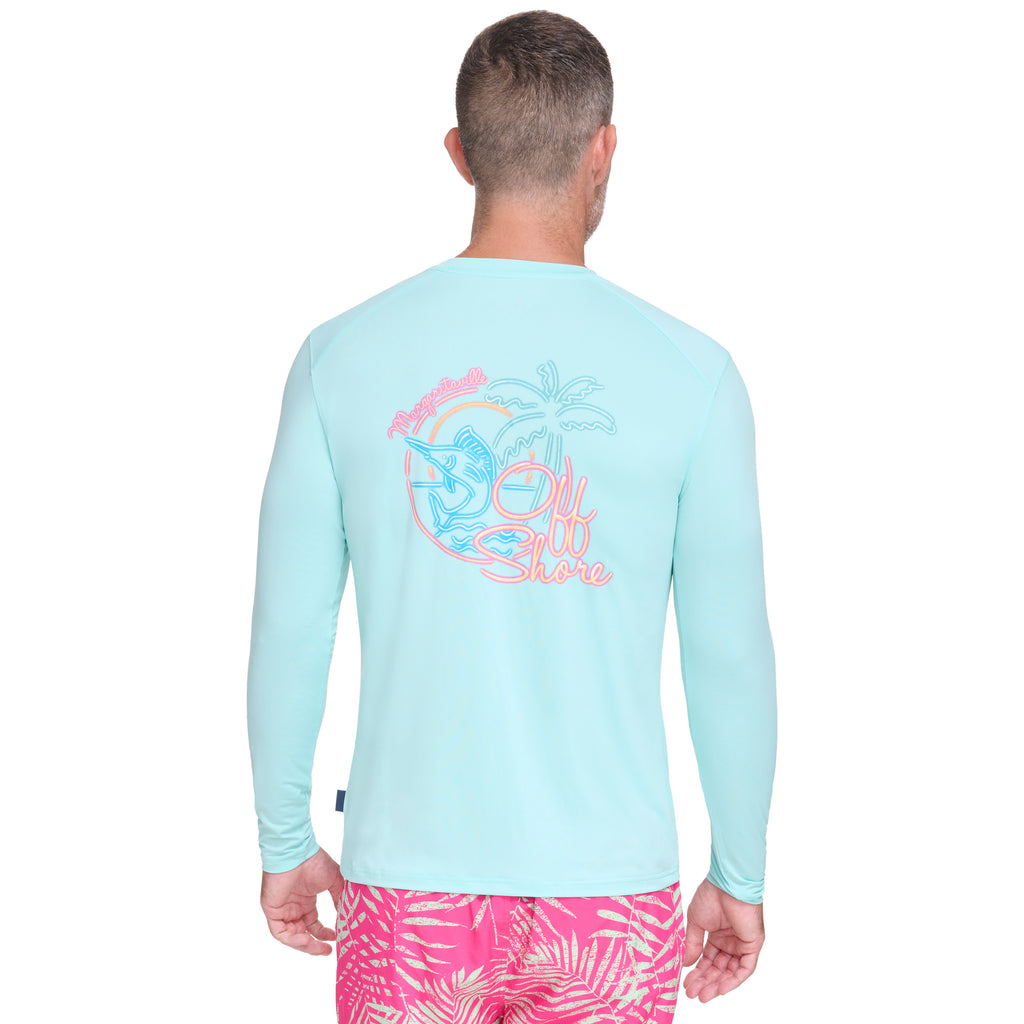 UP VIBES SHIRT BLEND FINS Margaritaville – TROPICAL LINEN Store