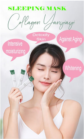 SECRETS OF KOREAN- COLLAGEN SLEEPING MASK – U Glow Girl