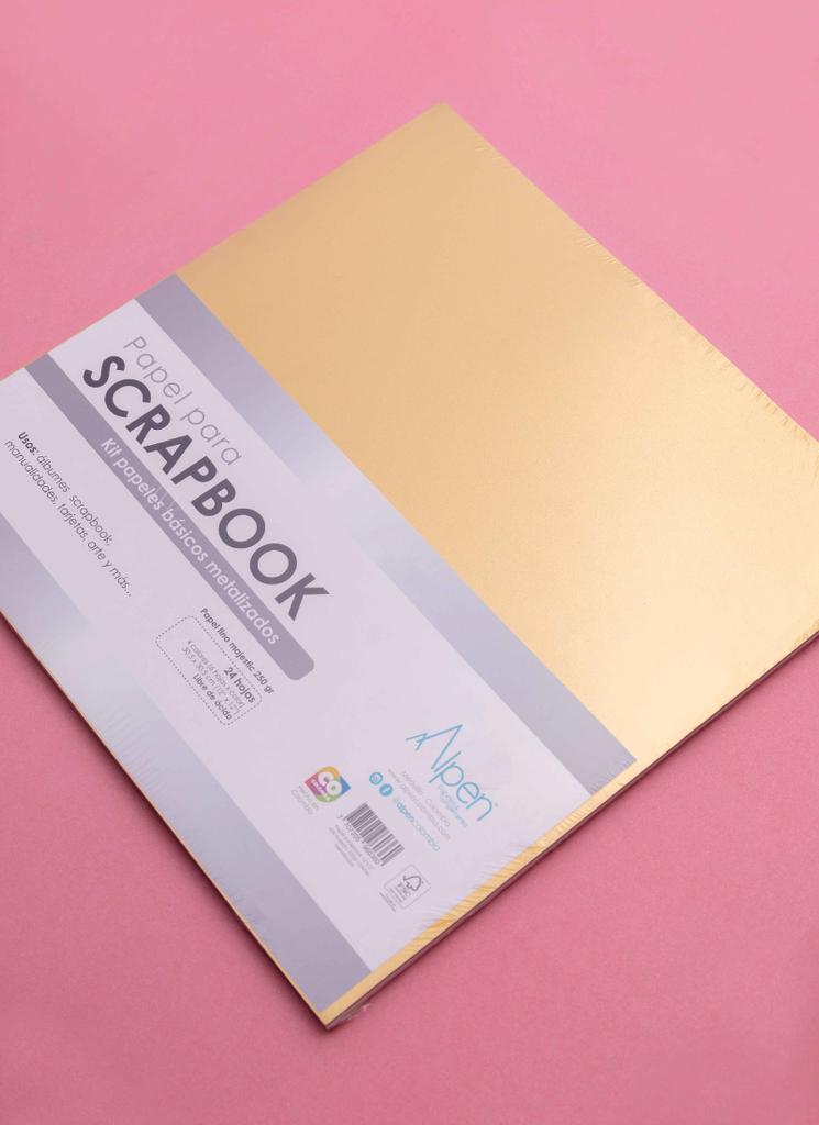 Papel Scrapbook Colores vivos – Alpen Paper Universe