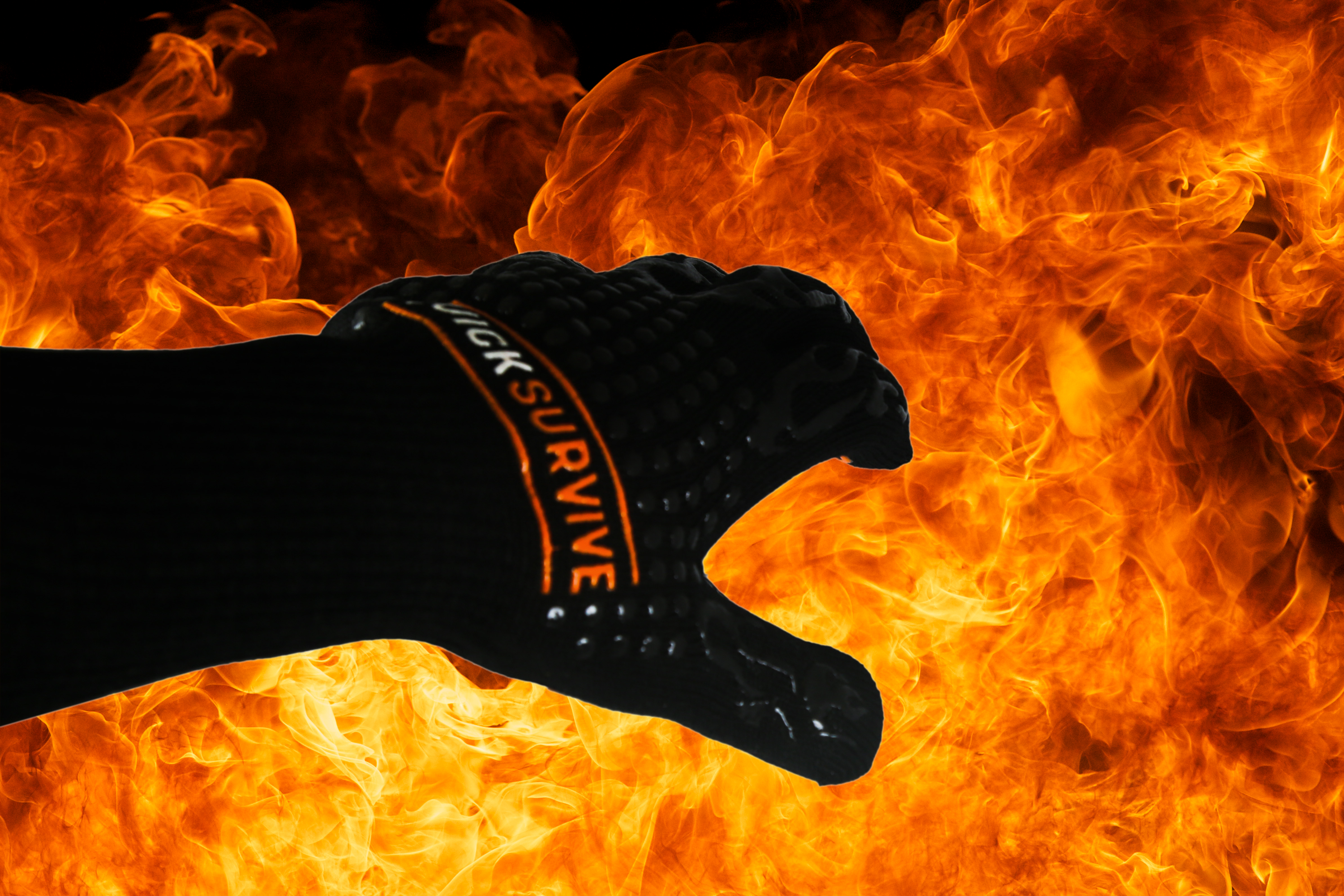 Quick Survive Heat Resistant Fire Safety Glove