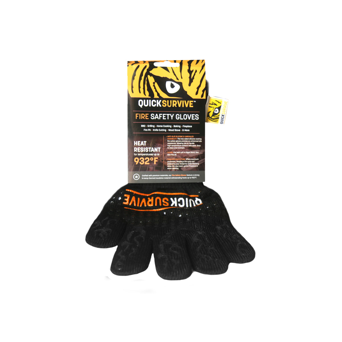 Quick Survive Heat Resistant Fire Safety Glove