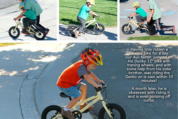 Two Wheeling Tots Reviews The Cleary Gecko