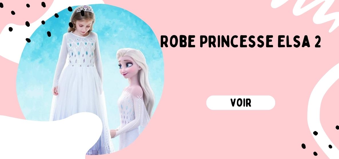 Robe Princesse Elsa 2