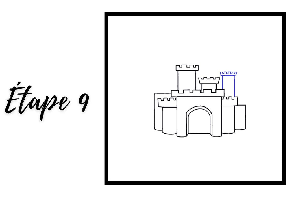 apprendre-a-dessiner-un-chateau-de-princesse