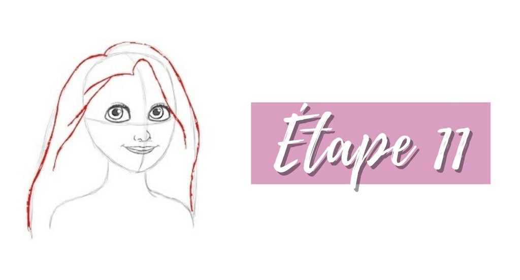 dibujo para hacer rapunzel