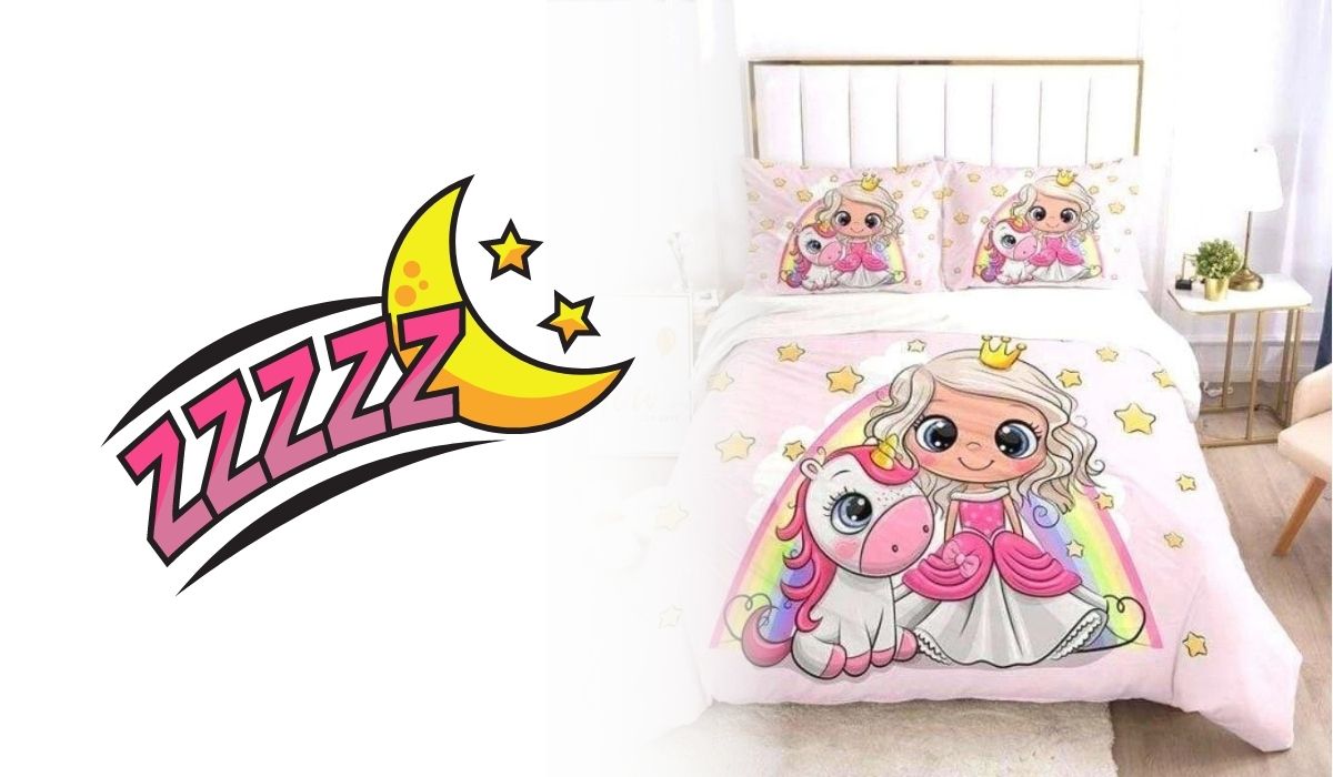 housse de couette fille princesse