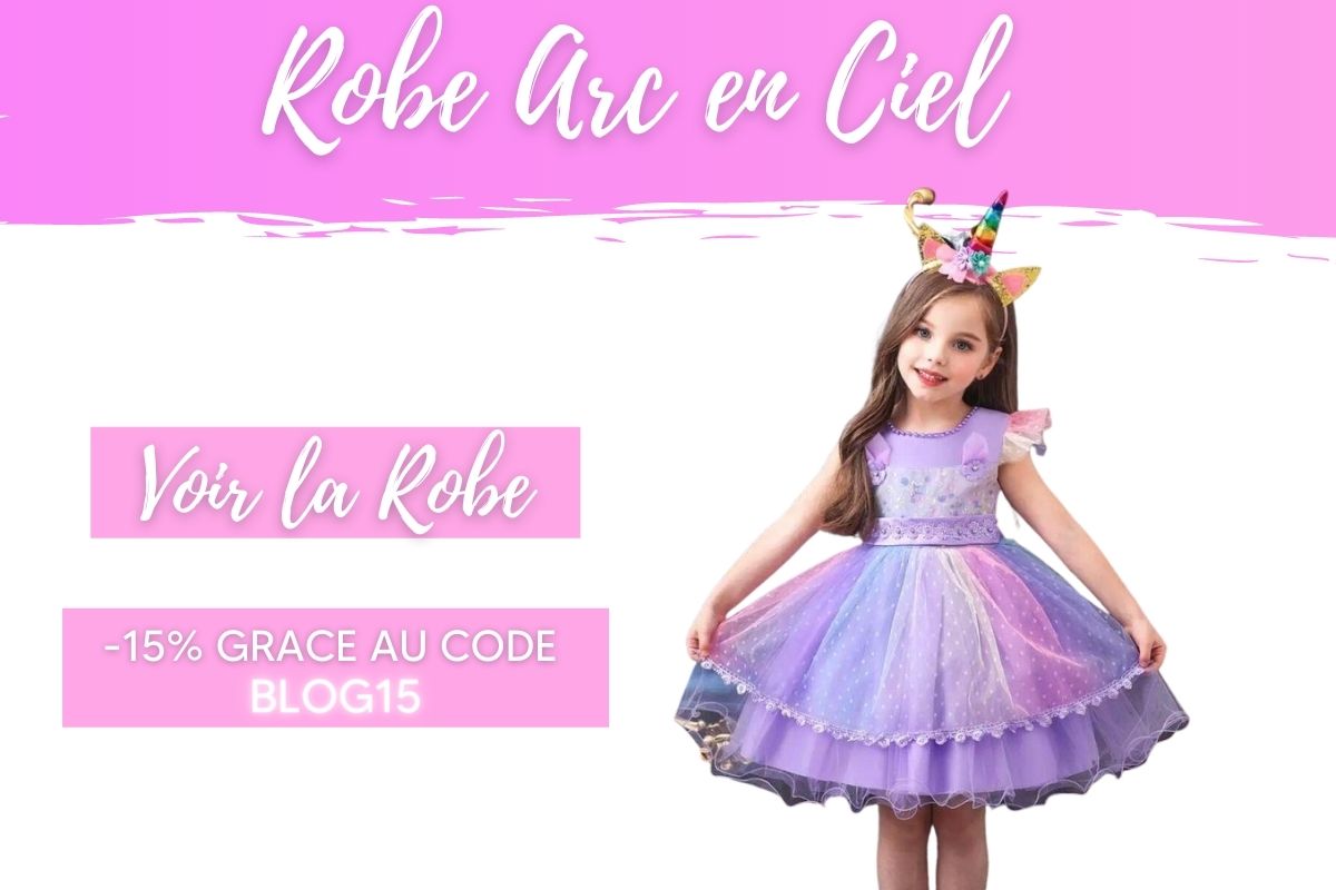 robe-arc-en-ciel-fille