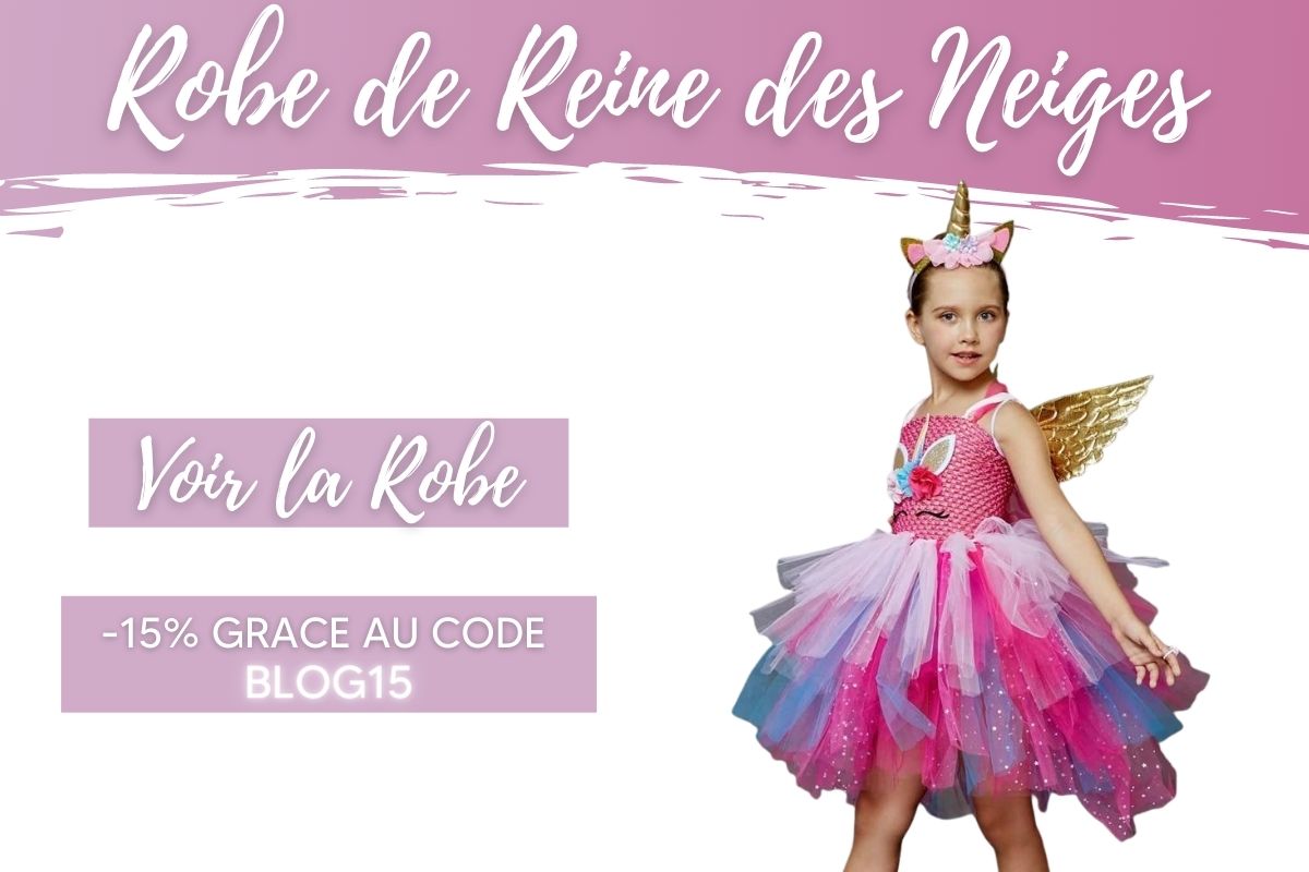 robe licorne fille