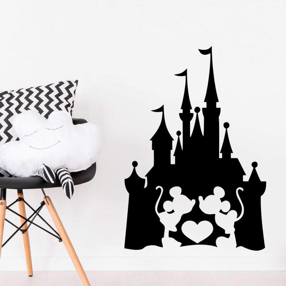 Stickers Chateau Disney Princesse Parfaite