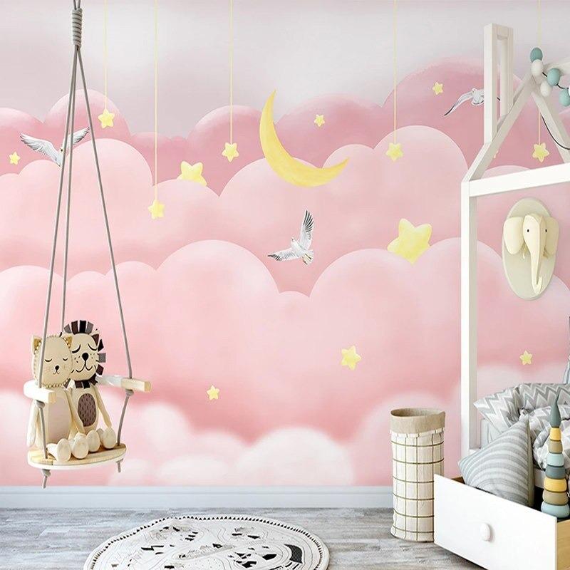 Papier Peint Chambre Bebe Fille Original Princesse Parfaite