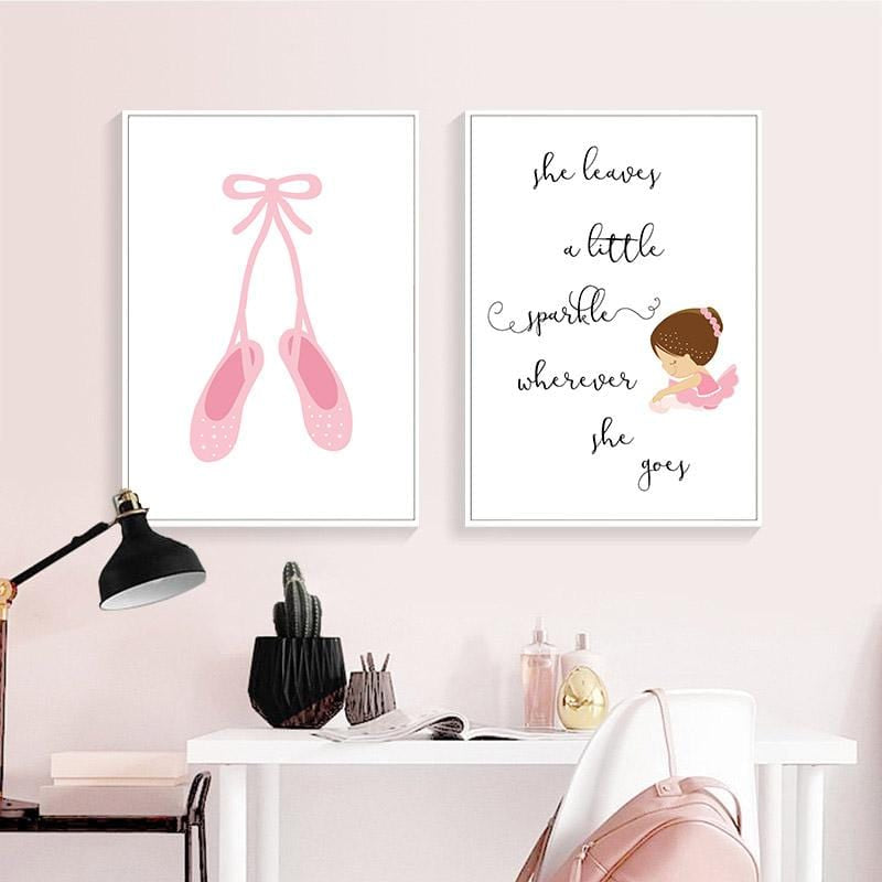 Tableau Princesse Petite Fille Princesse Parfaite