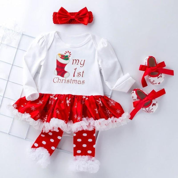 Robe Bébé Fête de Noël | Princesse Parfaite