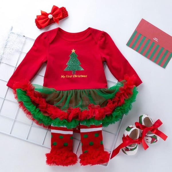 Robe Bébé Fête de Noël | Princesse Parfaite