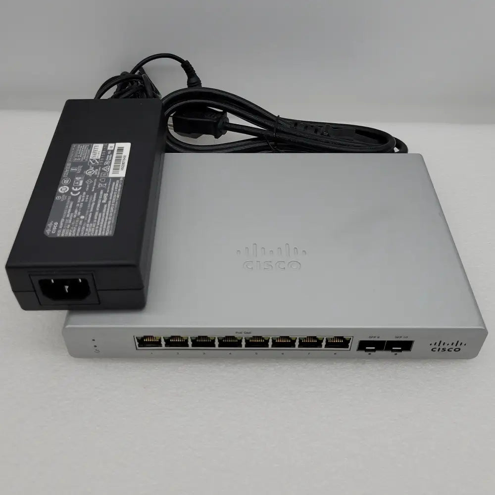 Cisco Meraki MS120-8LP-HW 8-Port GbE PoE+ Unclaimed MS Switch