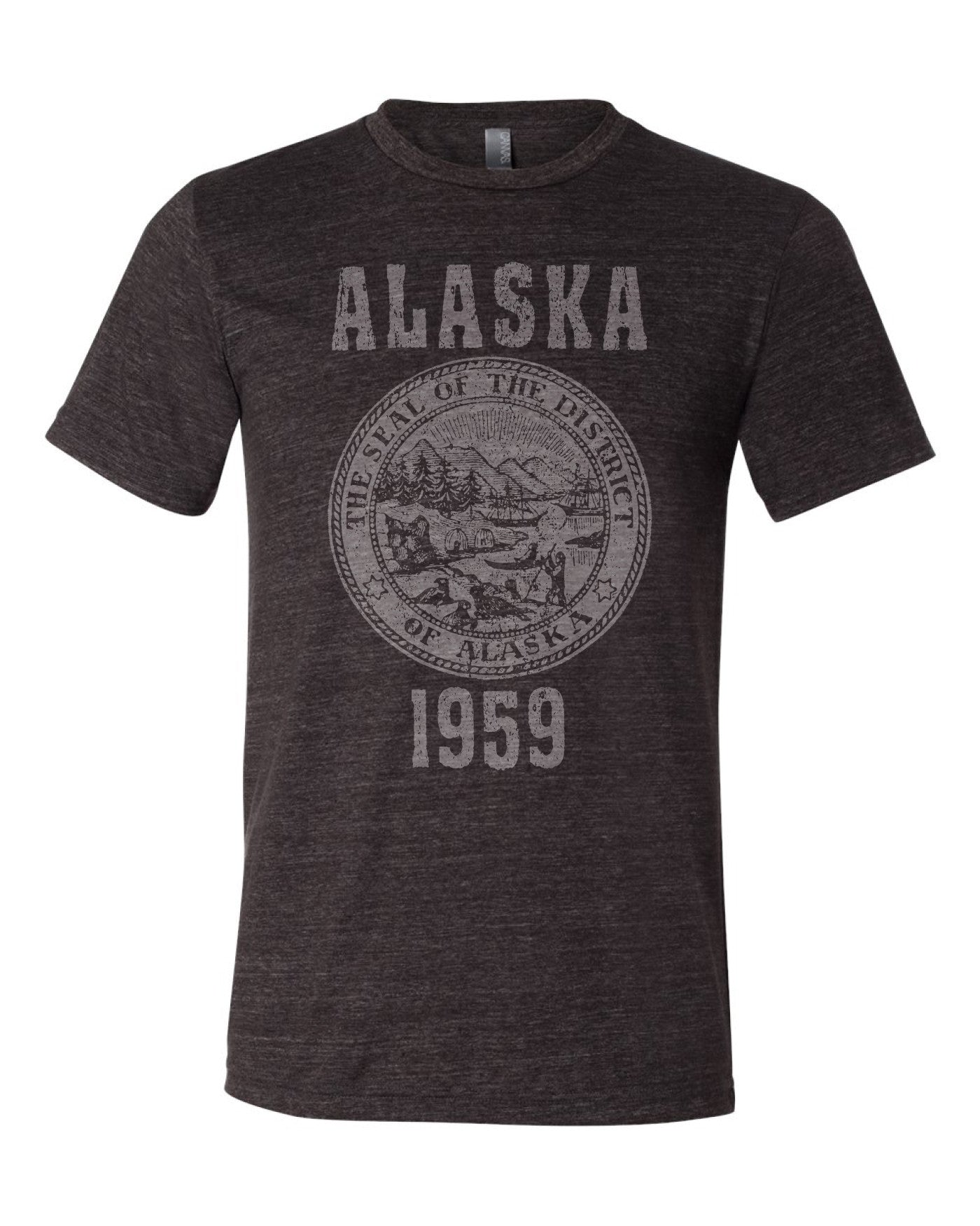 Alaska State Seal Triblend Unisex T-Shirt – Orchard Street Apparel