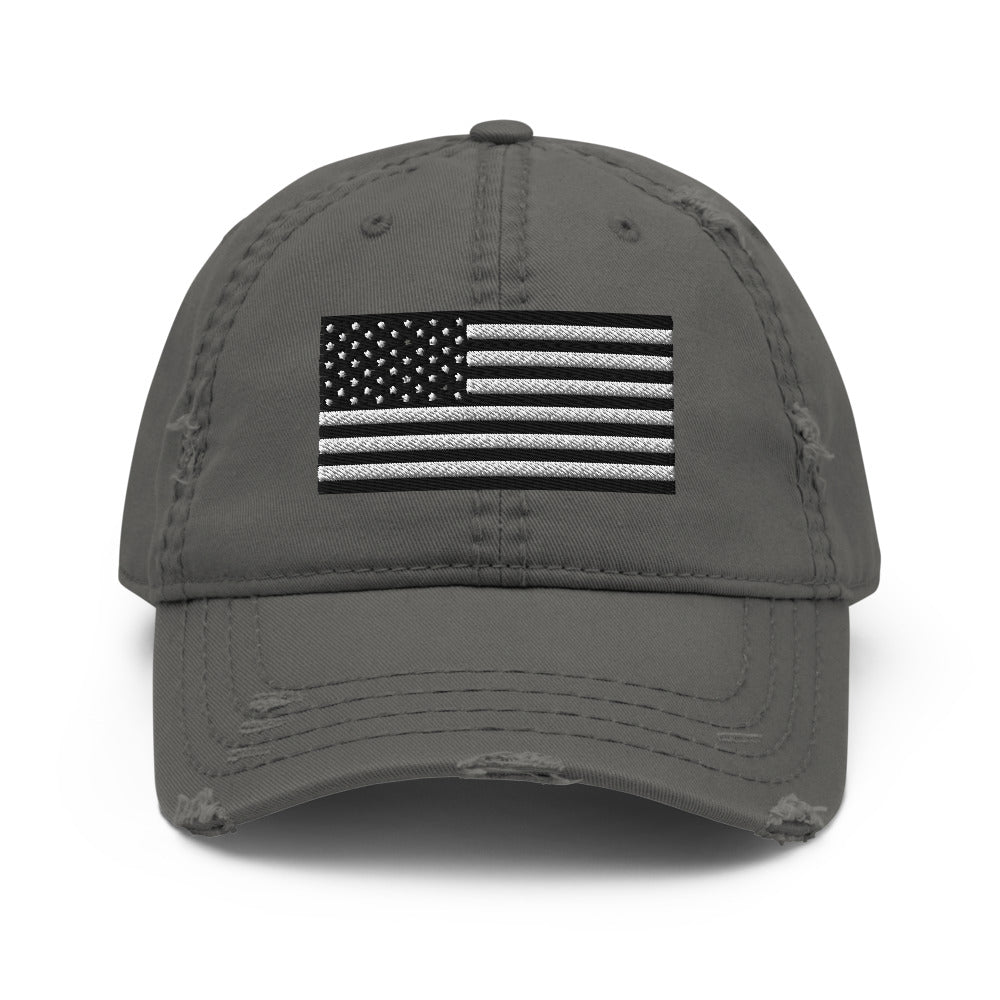 USA Flag Distressed Dad Hat – MilitaryPackingList.com