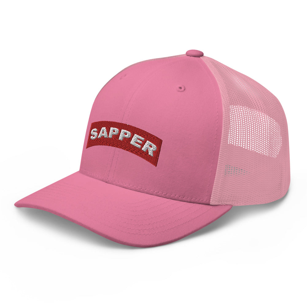 Sapper Tab Trucker Cap