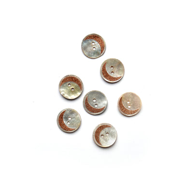 Natural Wood Buttons - 2 Sizes