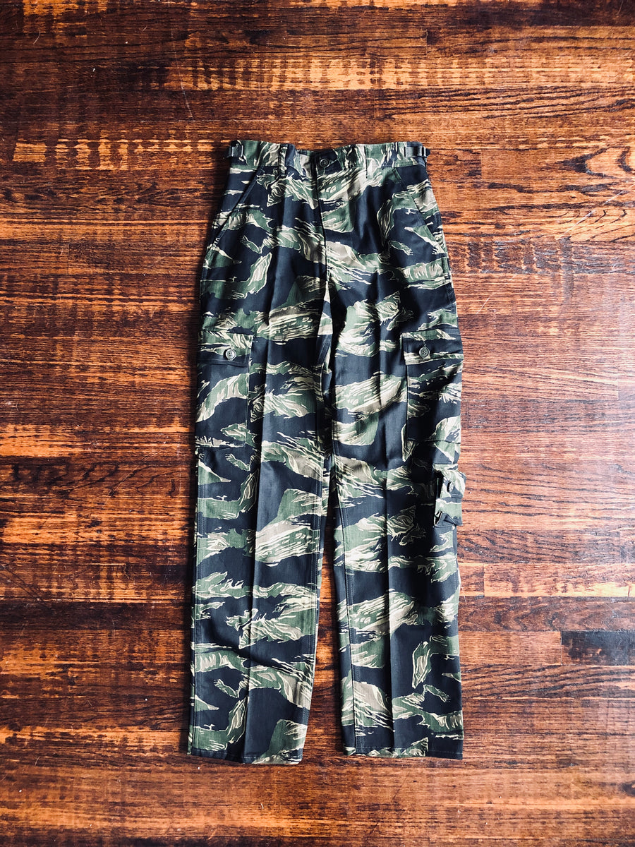 Vietnam Era Tiger Stripe Camouflage Trousers – Nylo Wool