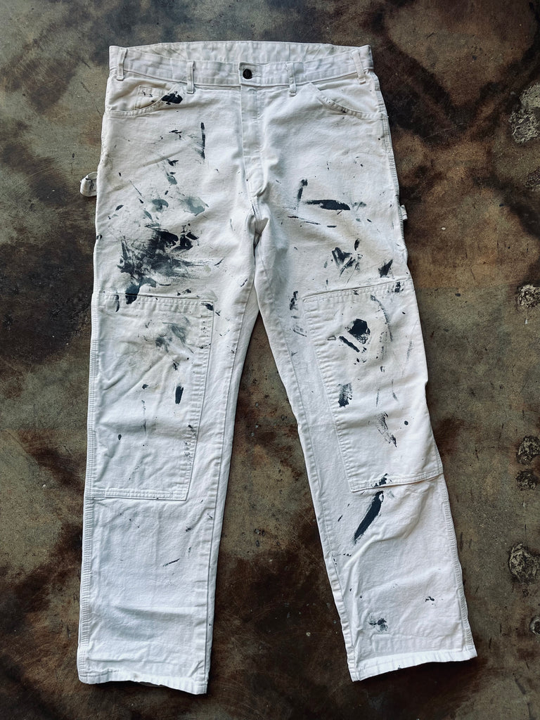 即発送可能】 Vintage Dickies HBT Painter Pants USA製 ペインター
