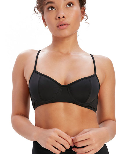 black underwire bikini