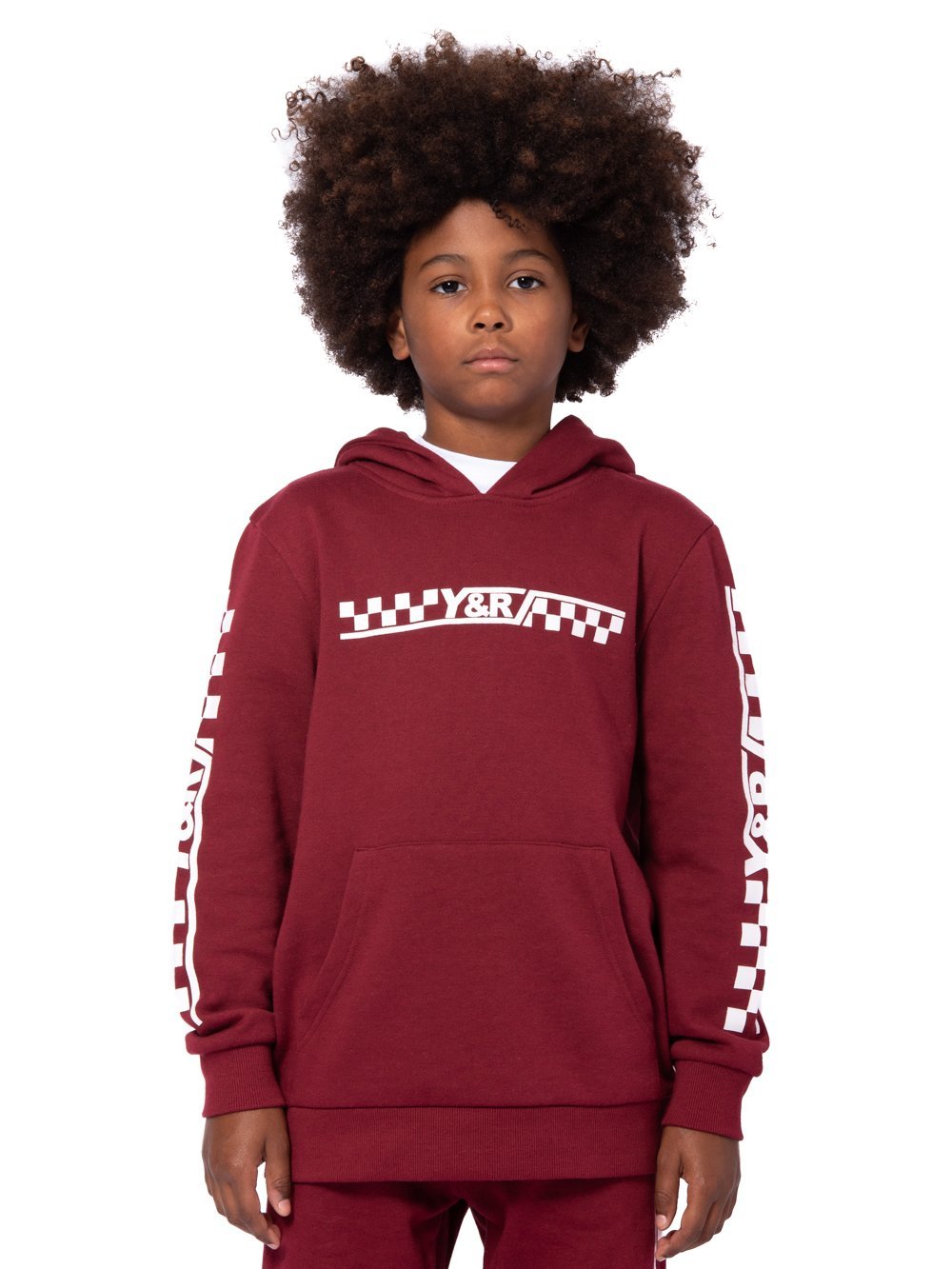 burgundy color hoodie