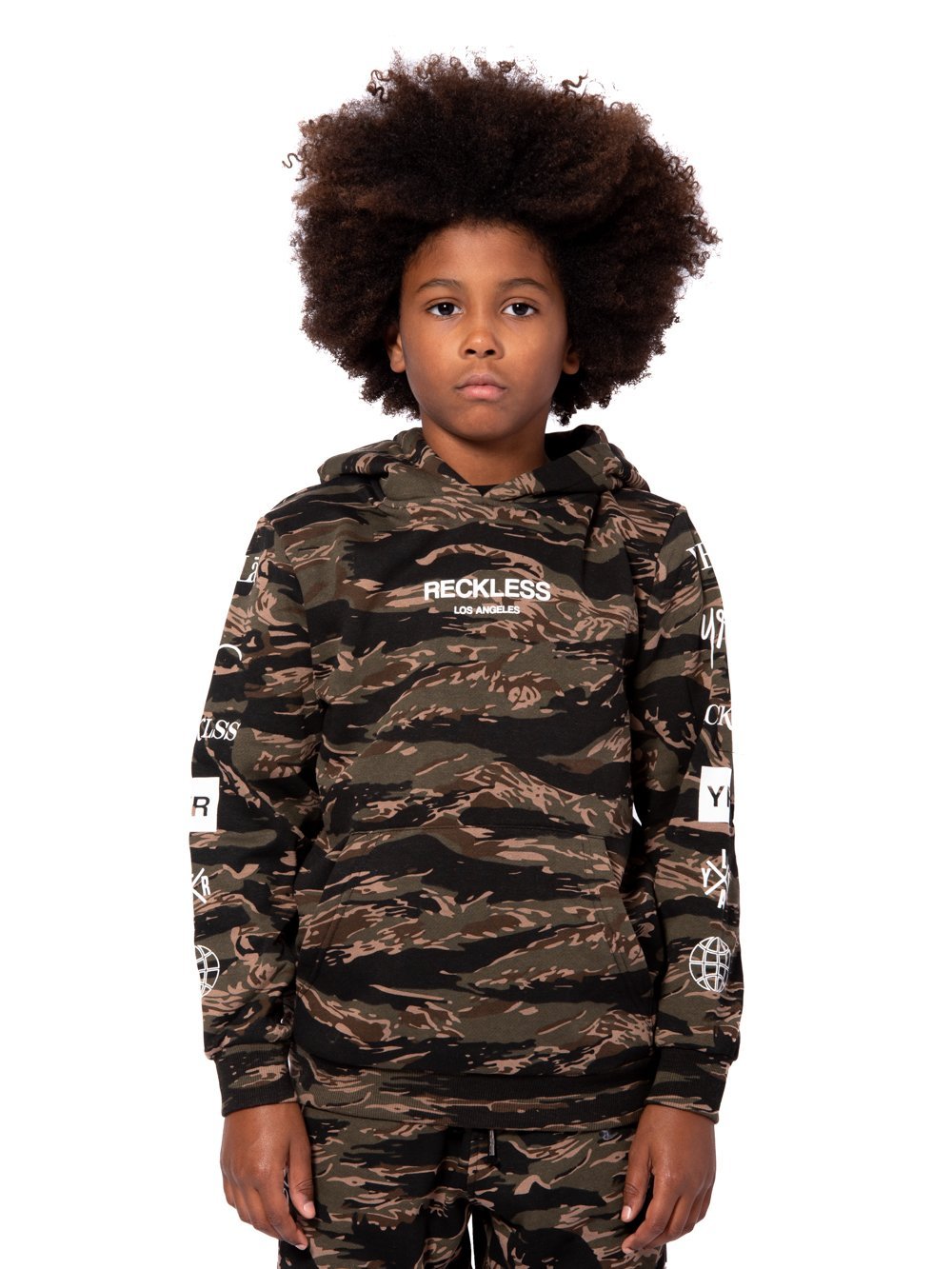 reckless camo hoodie