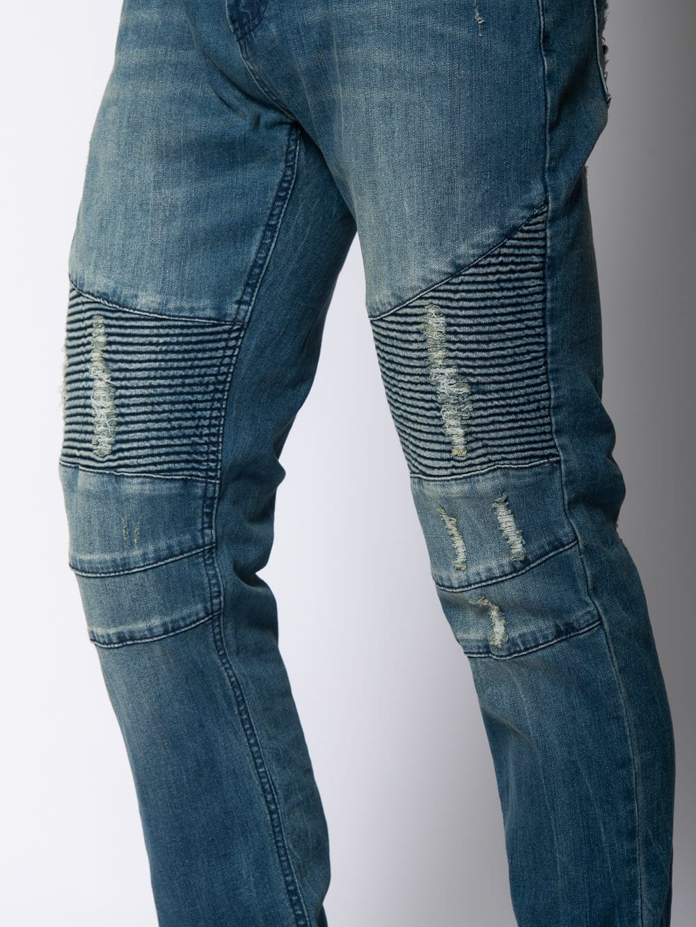 denim moto jeans