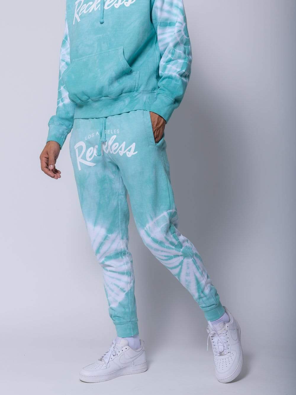 mens teal sweatpants