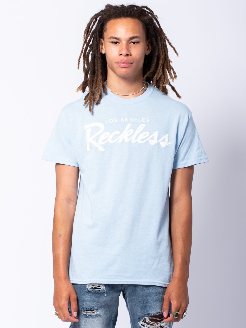 mens blue graphic tees