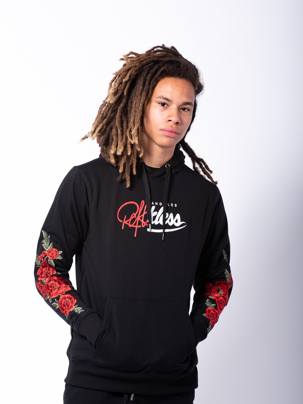 reckless rose hoodie