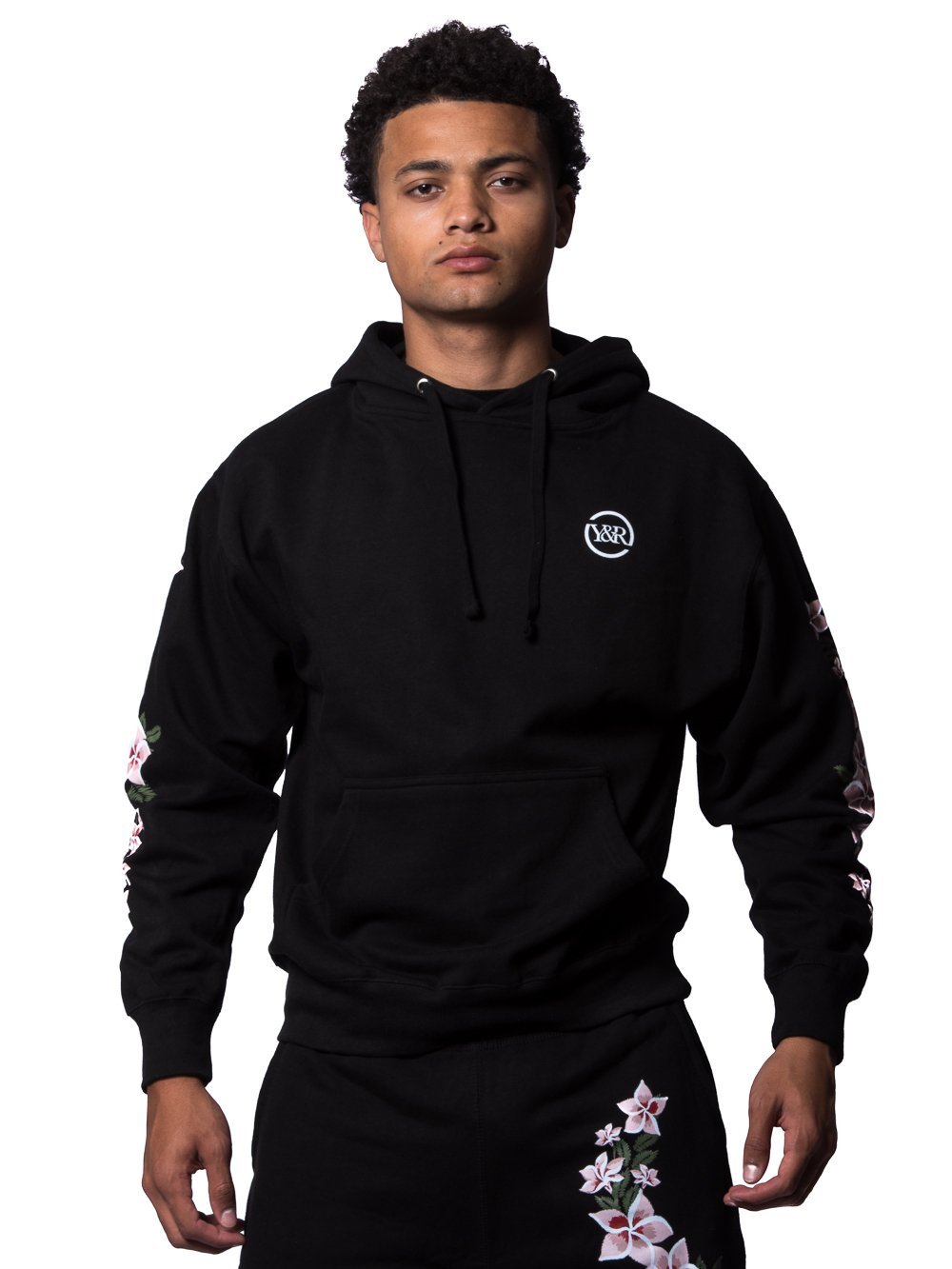 Orchid Hoodie - Black - Young & Reckless