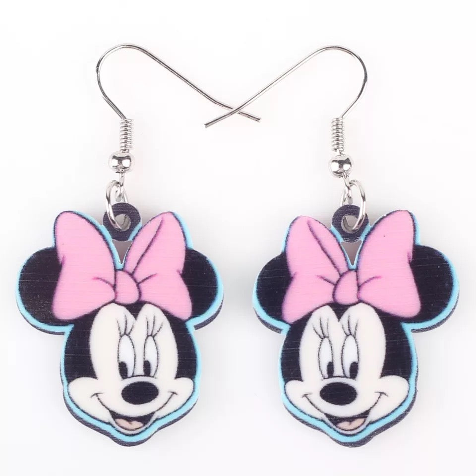 Minnie Mouse Earrings, DDLGVerse