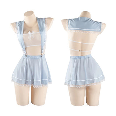 Pastel Sailor Maid Lingerie, DDLGVerse