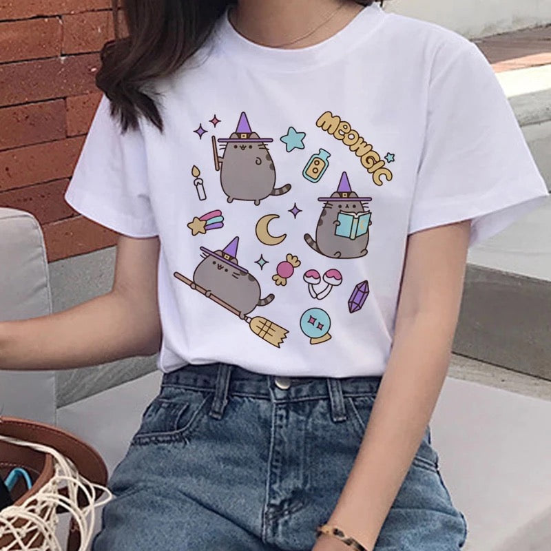 Pusheen Cat T-Shirt – DDLGVerse