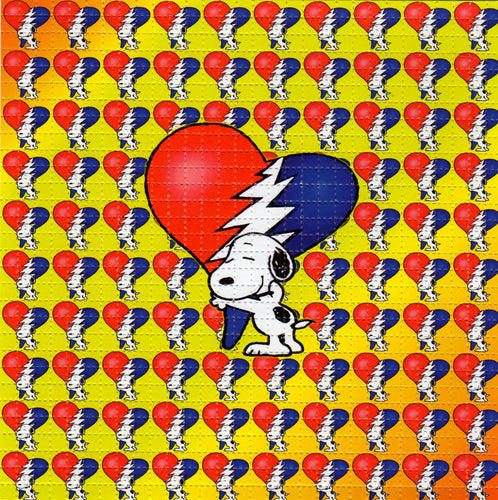 Groovy Dancing Bear Grateful Dead BLOTTER ART acid free perforated lsd –  Kesey Art