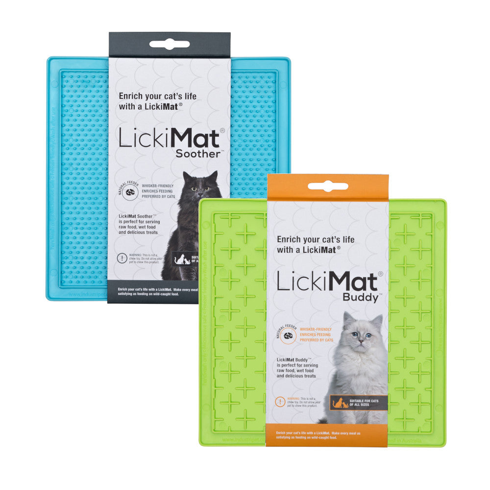 LickiMat Soother Slow Feeder Mat for Cats