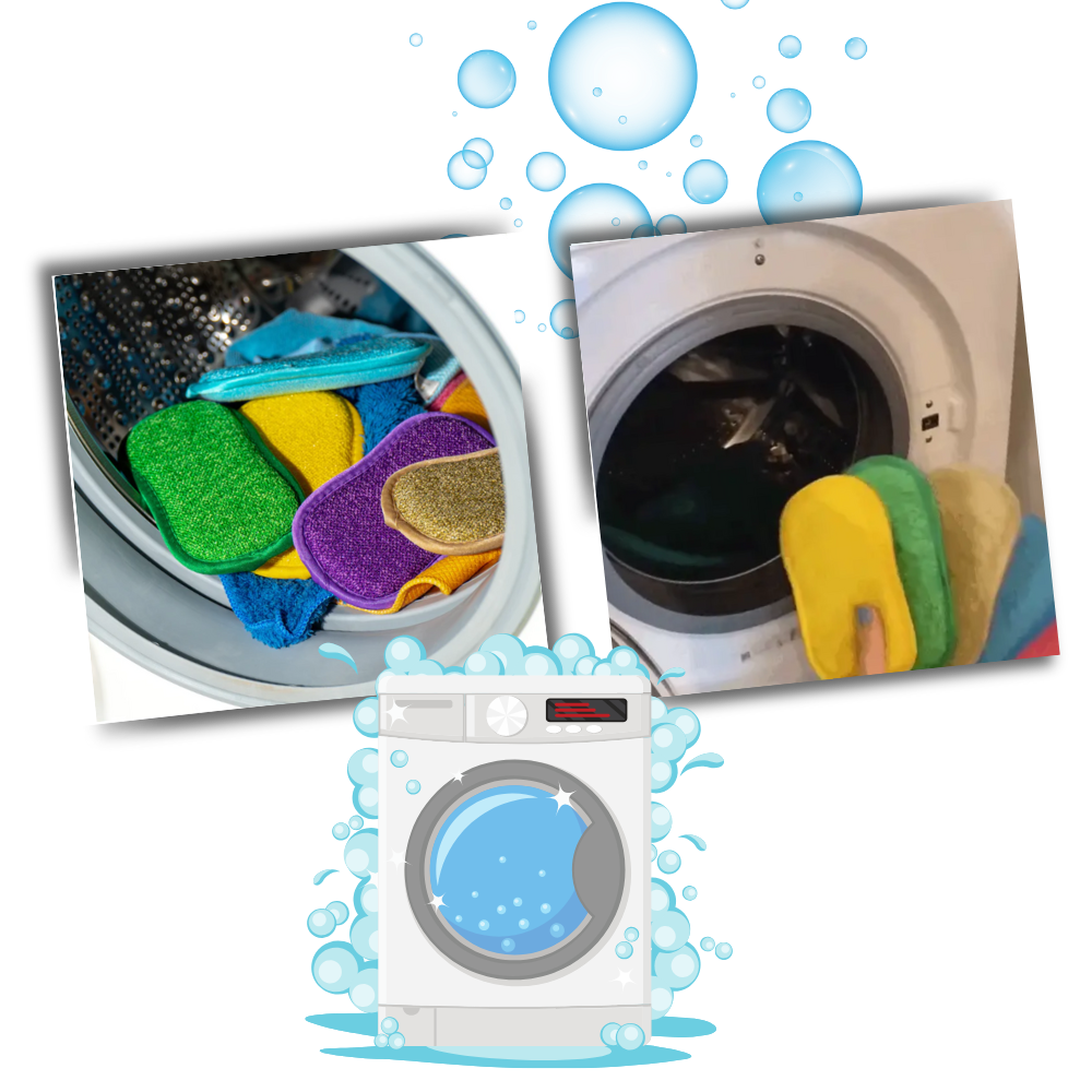 Éponge à vaisselle durable et réutilisable

 - Simplifier la propreté

 - Ozerty