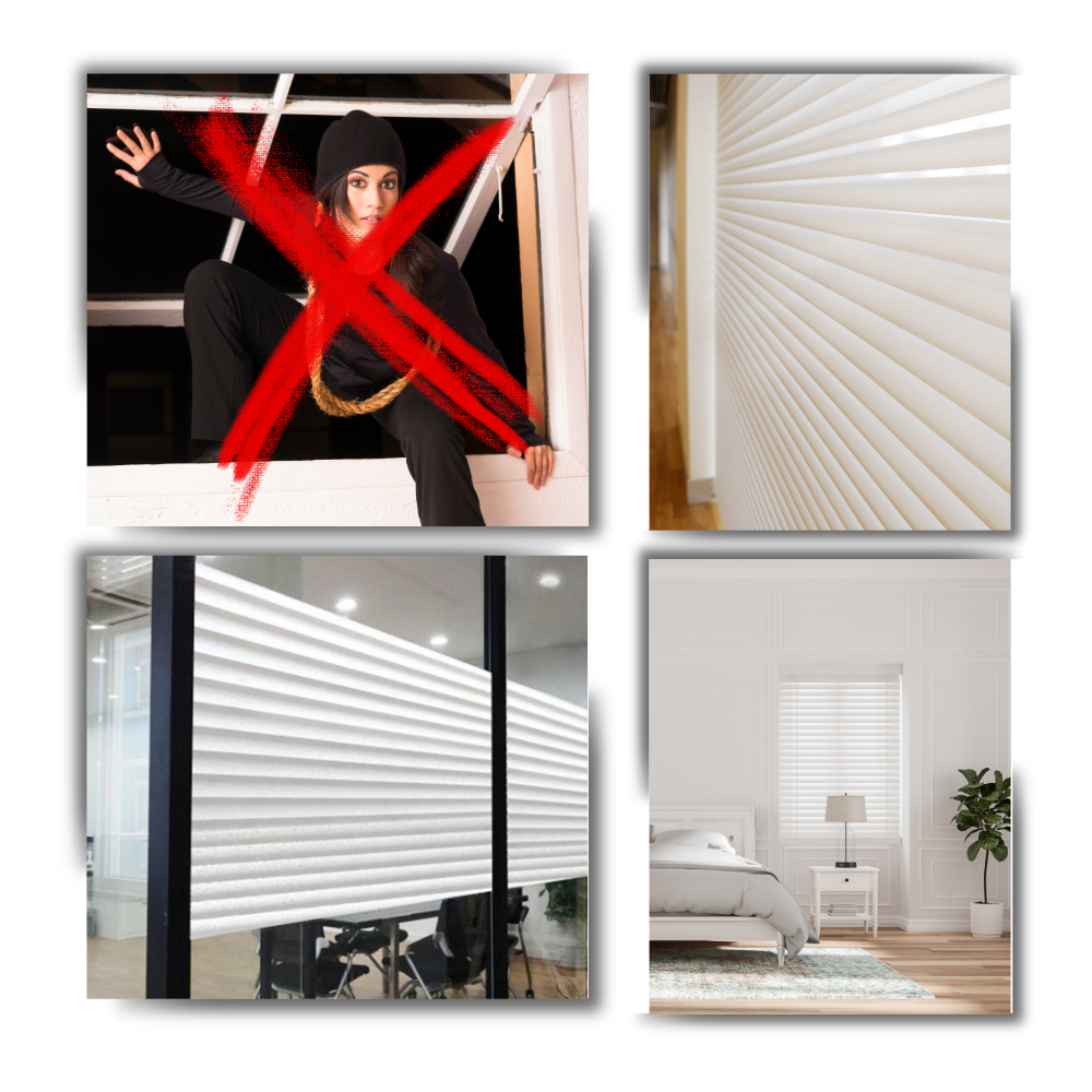 Safety Precision One Way Blinds -  Ultimate Privacy Meets Natural Light - Ozerty