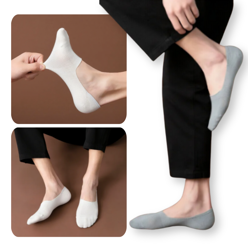 Ultra-comfort Boat Socks Men - Seamless Sensation - Ozerty