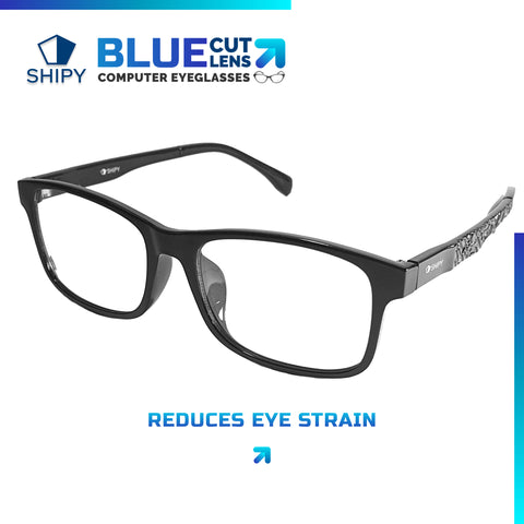 Shipy | Motif - Anti-Blue Light Blocking Computer Eyeglasses with Blue Cut Lens