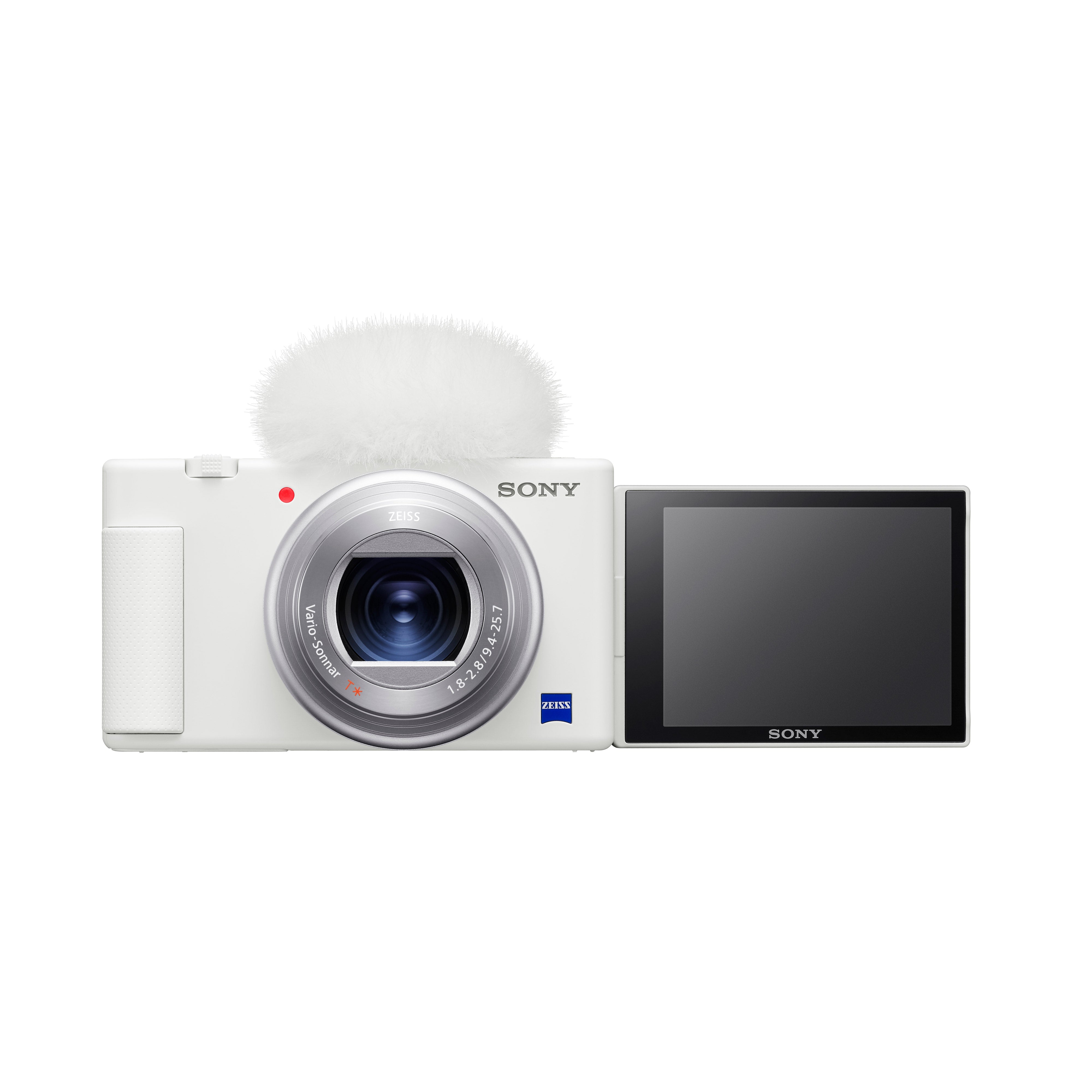 Sony ZV-1 Camera for Content Creators and Vloggers (White)