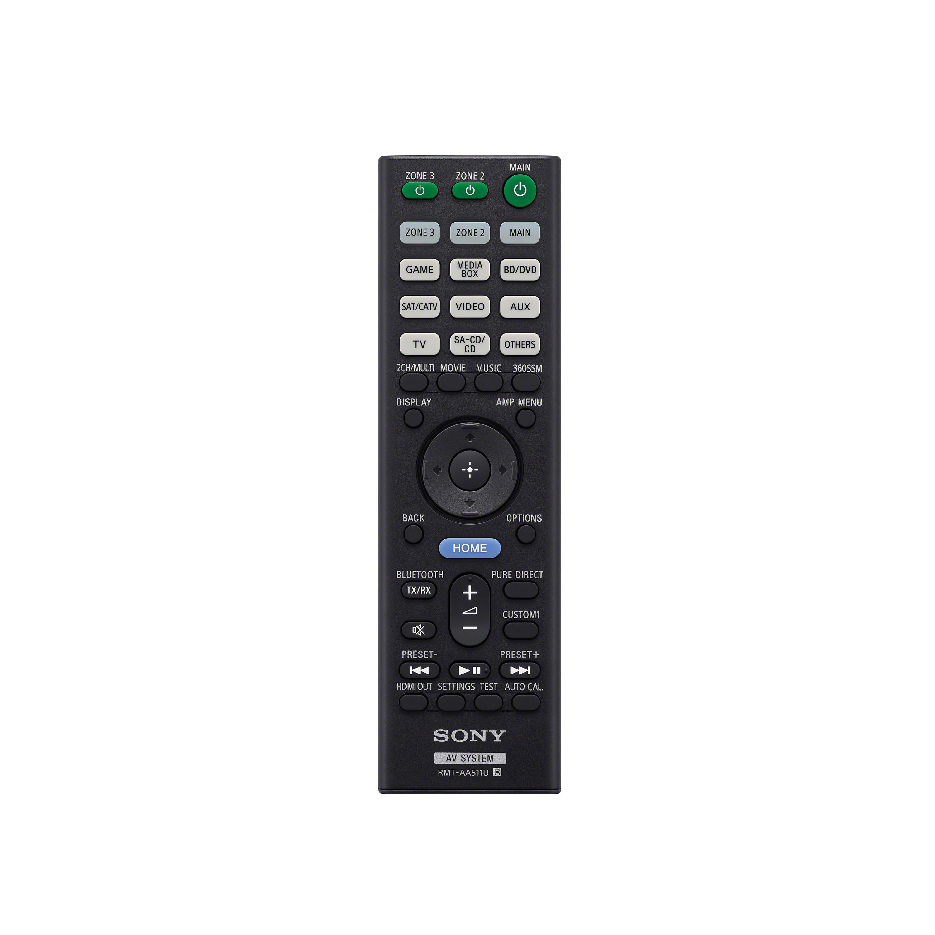Sony STR-AN1000 7.2 Channel 8K A/V Receiver — The Sony Shop