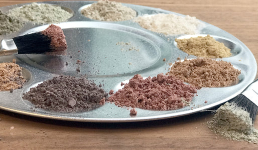 natural clay palette