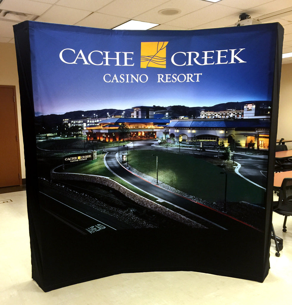 Cache Creek Custom Hop-Up Trade Show Booth