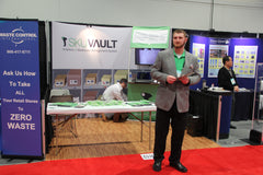 Danny at Trade Show Booth