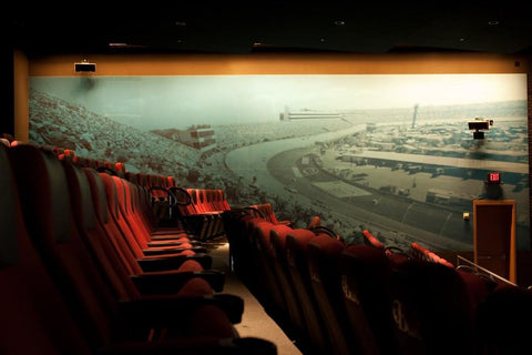 Matrix Frame in Theater at NASCAR Hall of Fame